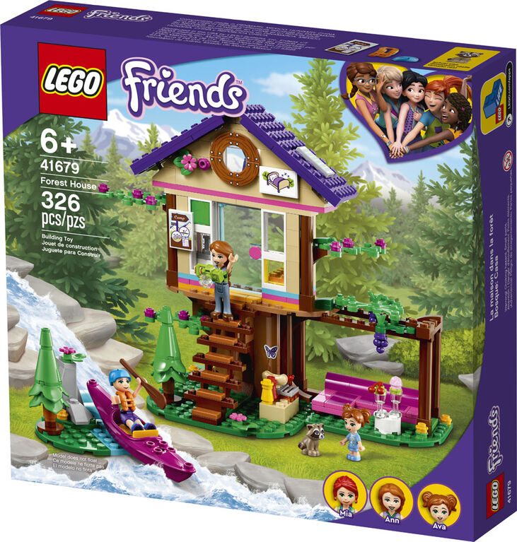 LEGO Friends La maison dans la forêt 41679 (326 pièces)