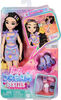 Dream Besties Barbie Renee Roller Skating Fashion Doll with 12 Video & Food Themed Accessories