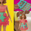 Play-Doh Barbie Florals and Fringe Doll Set