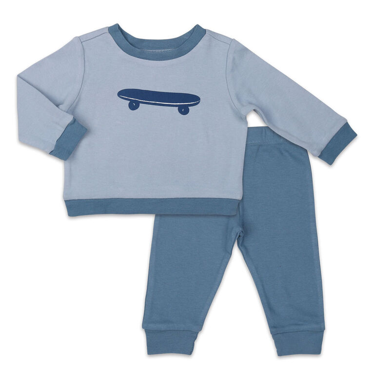 Ensemble Koala Baby chemise et pantalon, Skateboard - Nouveau - Né