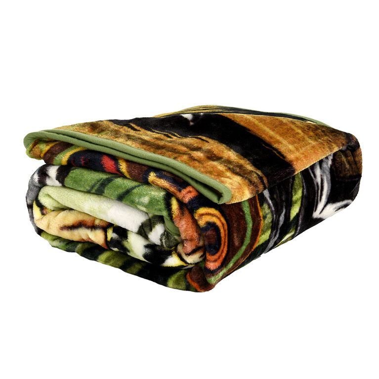 Jurassic Park Kids Fleece Throw Blanket (50x60"), Dinosaurs