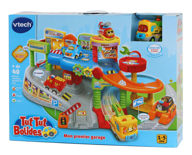 VTech Go! Go! Smart Wheels Tow & Go Garage - French Edition