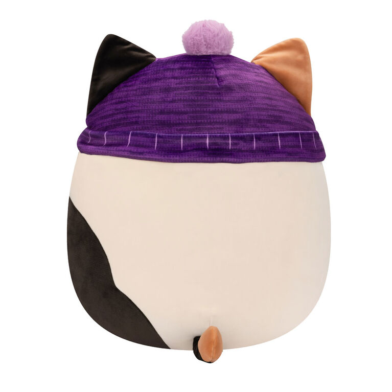 Squishmallows 16" - Cam le chat calicot avec bonnet