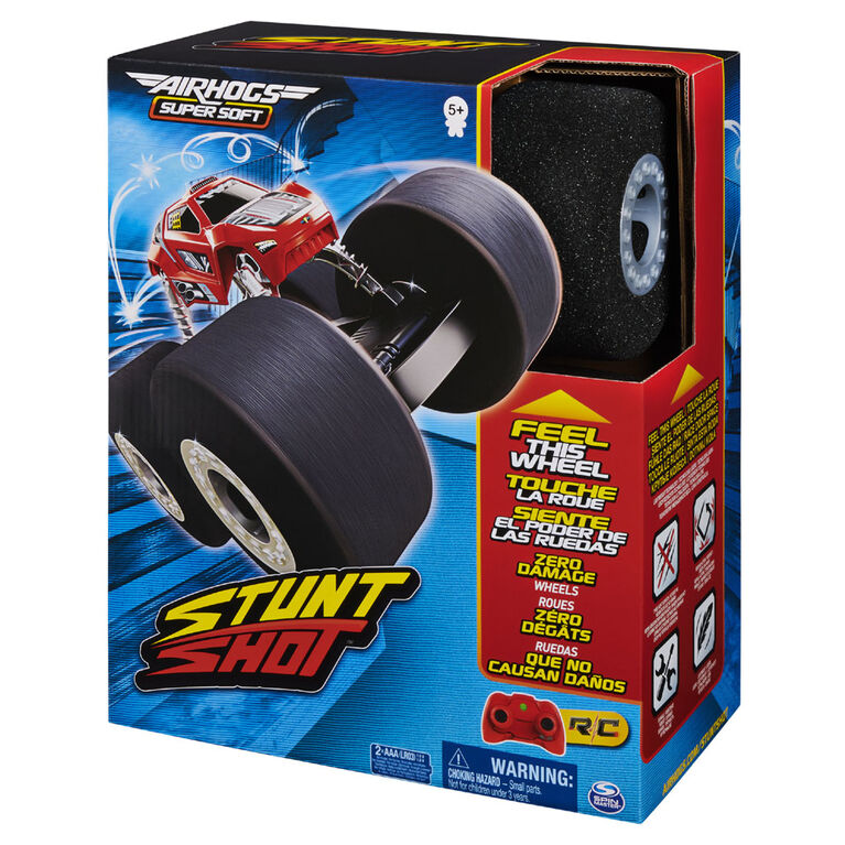 Air Hogs Super Soft, Stunt Shot Indoor Remote Control Stunt Vehicle with Soft Wheels