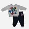 Marvel 2 Piece Fleece Jogger Set Grey 24M