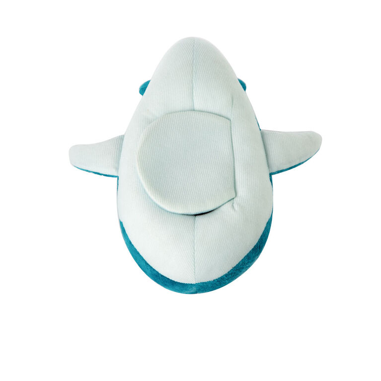 Cloud b Tranquil Whale Bundle w/Baby Plush Rattle Blue Night Light w/ Under Water Effect and Music