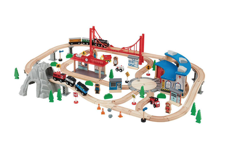 Imaginarium Express - Deluxe Mountain Train Set With Roundhouse - R  Exclusive | Toys R Us Canada