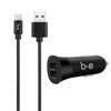 Blu Element Chargeur de Voiture USB 3.4A avec Lightning Câble Noir