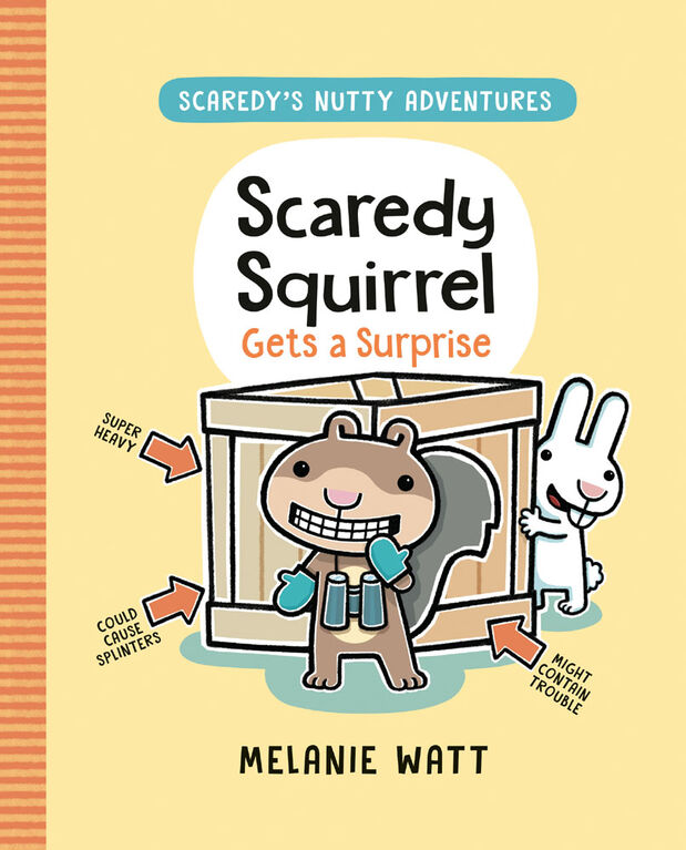 Scaredy Squirrel Gets a Surprise - English Edition