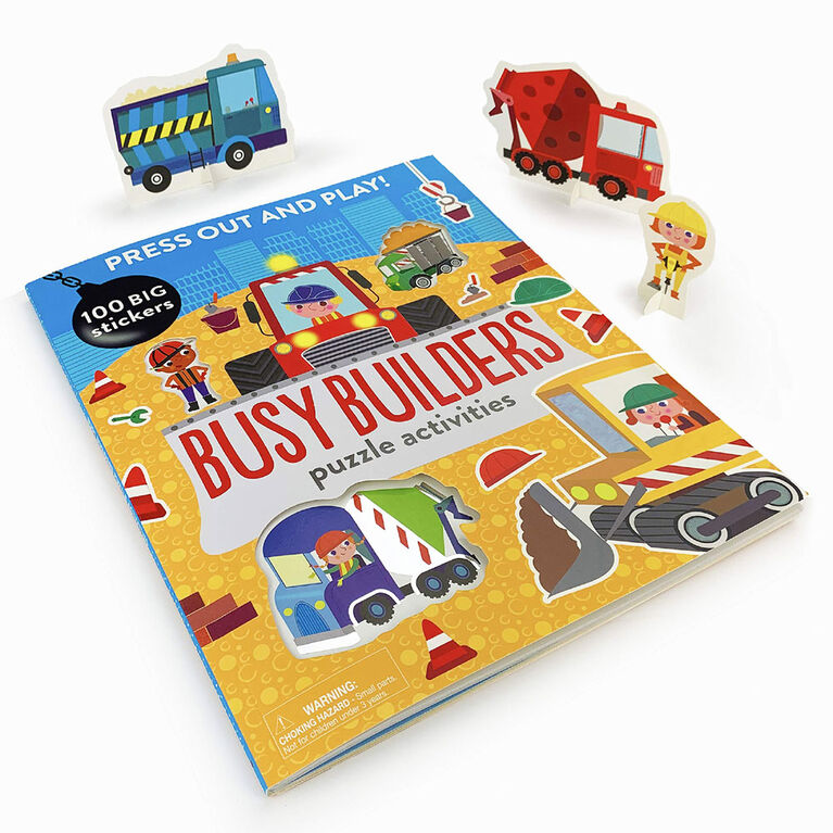 Busy Builders: Puzzle Activities - Édition anglaise