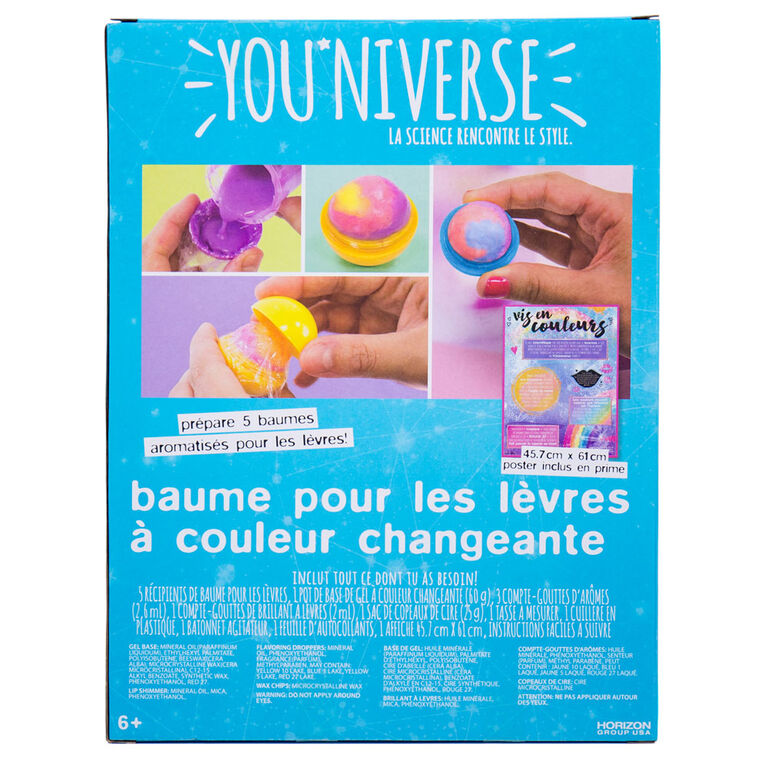 You Niverse Color Change Lip Balm English Edition Toys R Us Canada You Niverse Color Change Lip Balm English Edition Toys R Us Canada