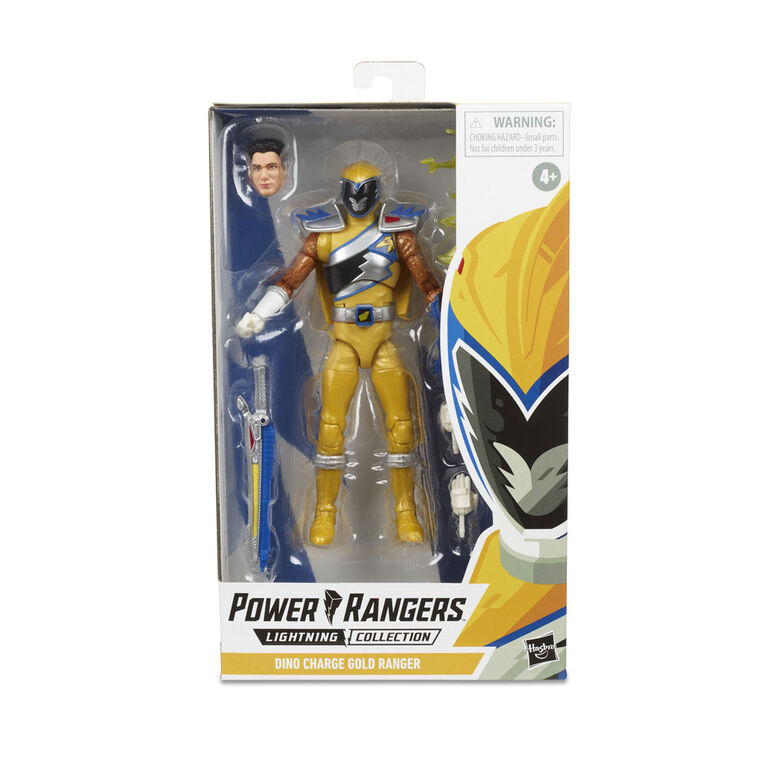 Power Rangers: 6-Inch Lightning Collection Collectible Gold Ranger