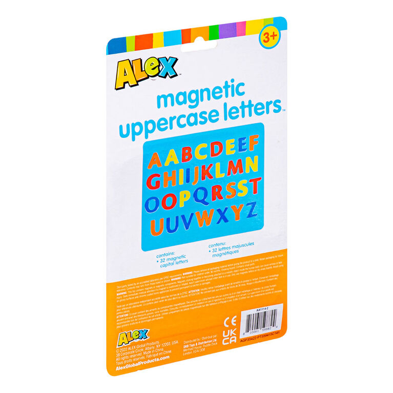 Magnetic Upper Case Letters