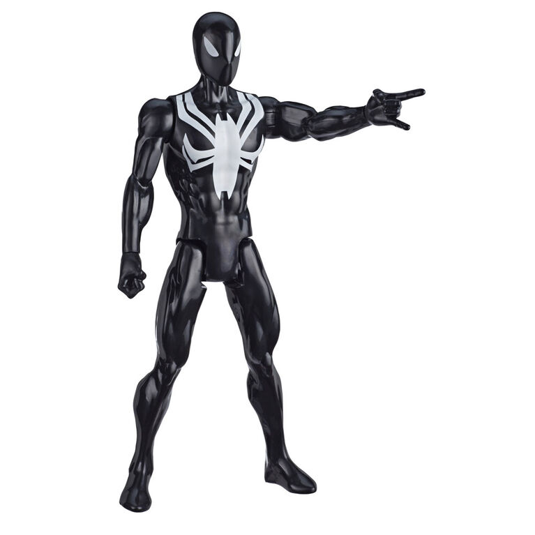 Marvel Spider-Man: Titan Hero Series Villains Black Suit Spider-Man Action Figure