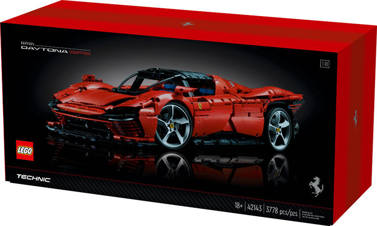 LEGO Technic Ferrari Daytona SP3 42143 Ensemble de construction (3 778 pièces)