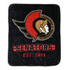 NHL Ottawa Senators Plush Super Soft Blanket, 40" x 50"