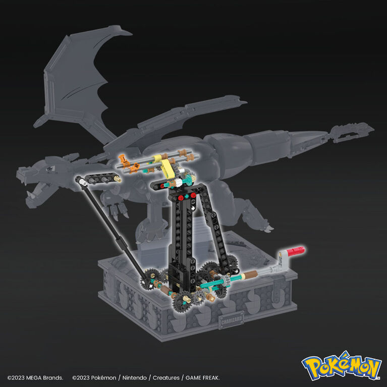 Mega Construx Pokémon Coffret de construction Dracaufeu - 198 Pieces 