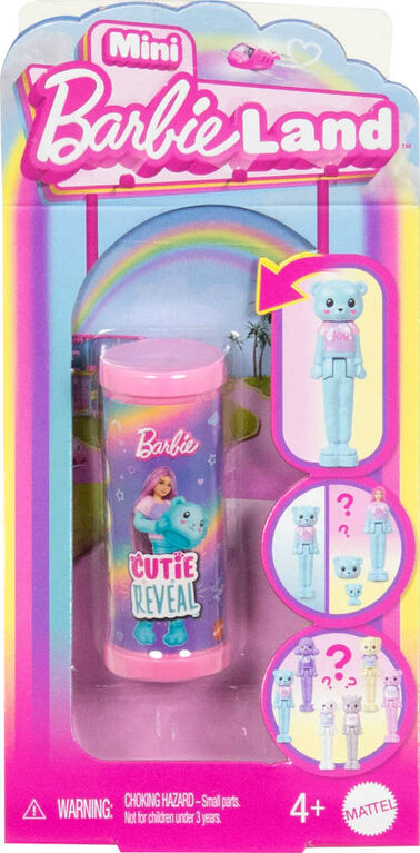 BarbiePoupée MiniBarbieLand Cutie RevealPoupée de 3,8cm