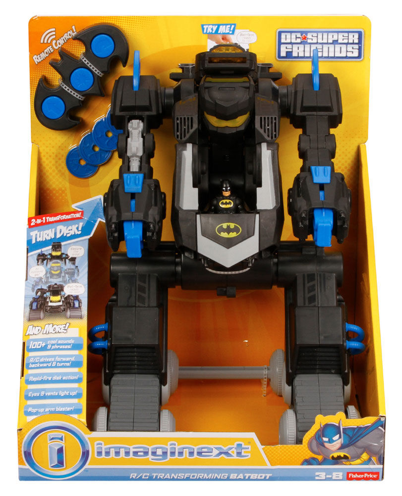 Imaginext RC Transforming Batbot English Edition