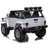 KIDSVIP Licensed Toyota Land Cruiser 2-Seater Kids' 4X4 24V Ride-On Truck w/ RC - White
