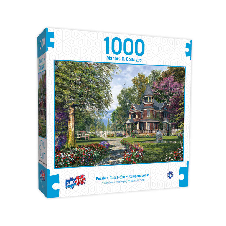 Sure-Lox Manors & Cottages Assorted 1000 Piece Puzzles
