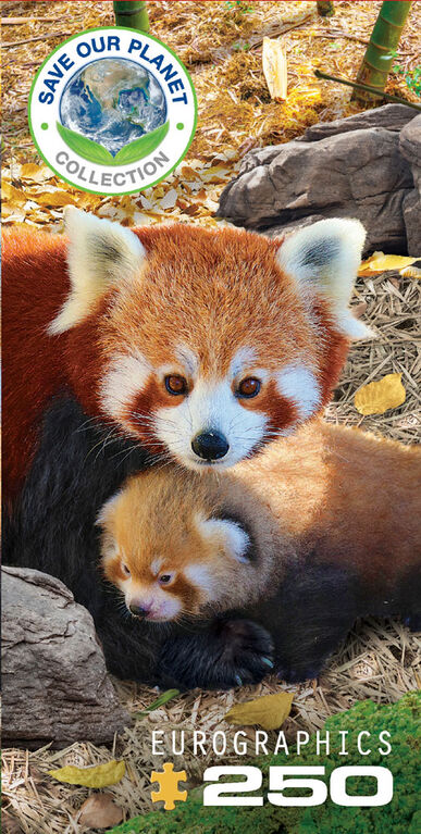 Red Pandas 250 Piece Puzzle