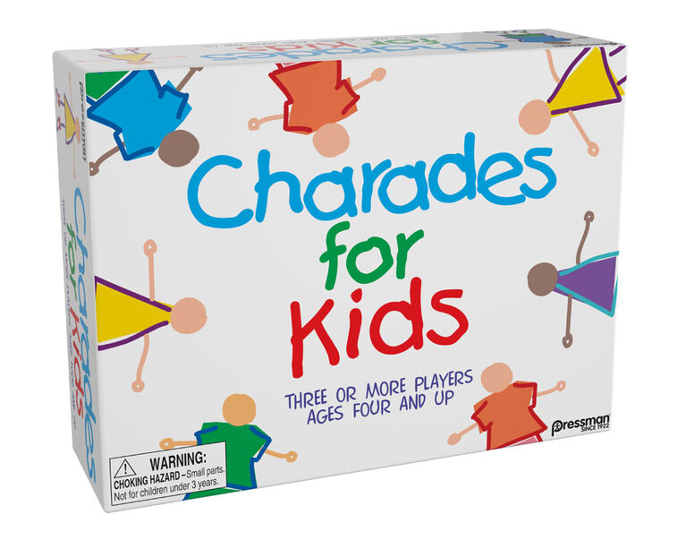 Pressman: Charades for Kids - Jeu de famille - Édition anglaise