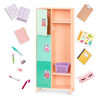 Classroom Cool Locker Set, Our Generation, Ensemble de casier pour poupées de 18 po