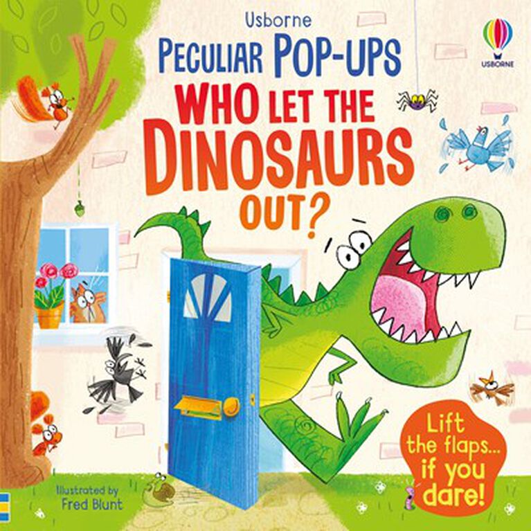 Pop-Ups Who Let the Dinosaurs Out - English Edition