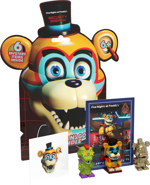 Five Nights at Freddy's-Breche de Securite paquet aveugle-Ensemble de Jouets Pret-a-Emporter!