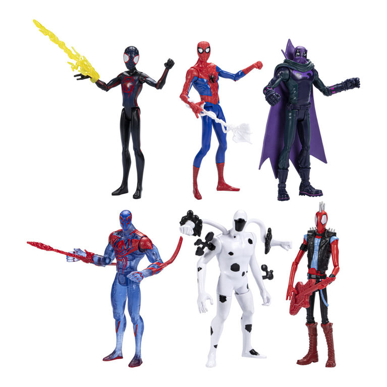 Marvel Spider-Man Across the Spider-Verse Ultimate Showdown Collection, 6-inch Action Figures - R Exclusive