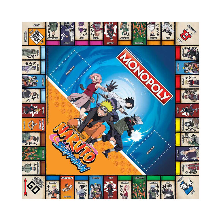 MONOPOLY: Naruto Shippuden - English Edition