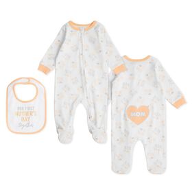 Koala Baby Sleep And Play With Bib,White