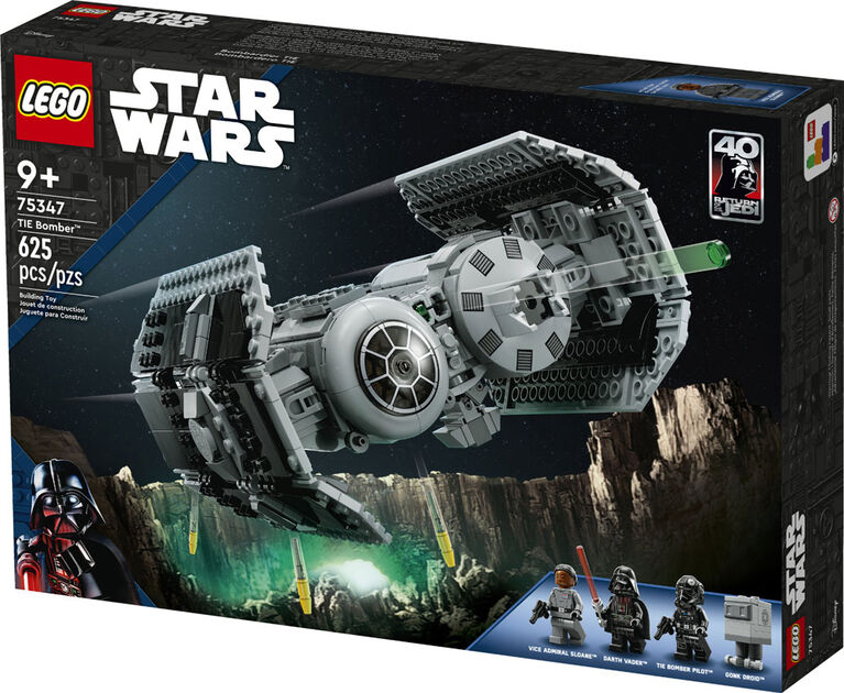 LEGO Star Wars TIE Bomber 75347 Building Toy Set (625 Pieces)