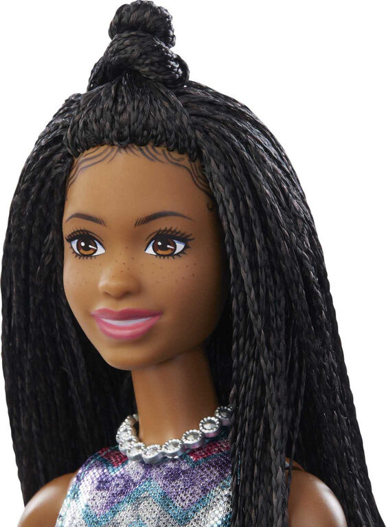 Barbie: Poupée Barbie Big City, Big Dreams " Brooklyn " (29 cm, Blonde) avec Musique, Lumière, Microphone et Accessoires - Édition bilingue