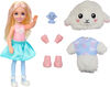 Barbie Cutie Reveal Cozy Cute Tees Series Chelsea Doll and Accessories, Plush Lamb