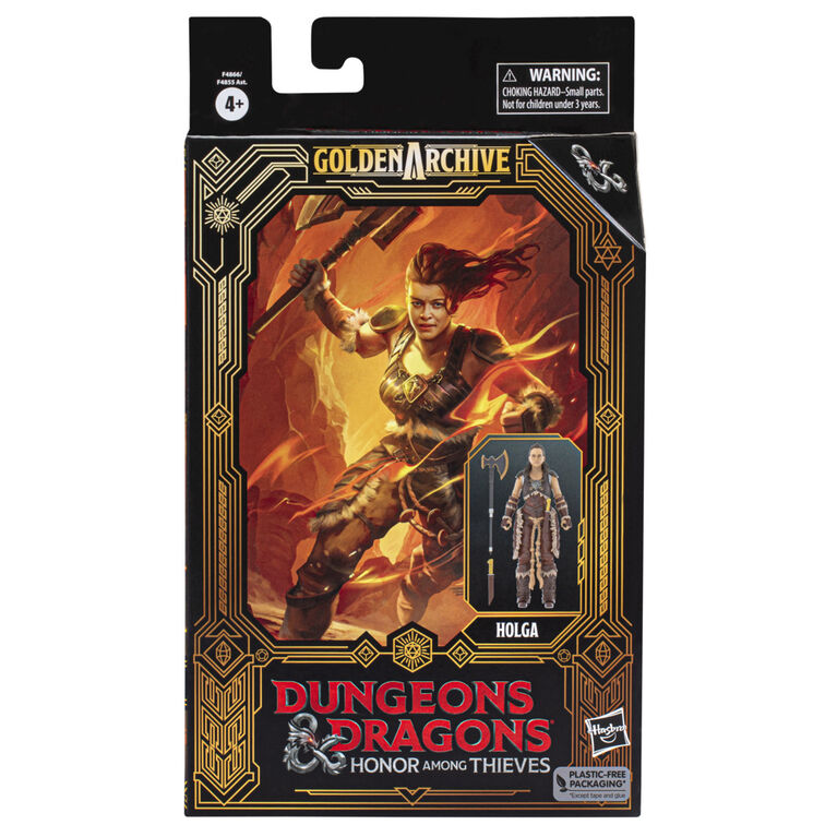 Dungeons and Dragons : L'honneur des voleurs, Golden Archive, figurine de collection Holga de 15 cm, inspirée du film D&D
