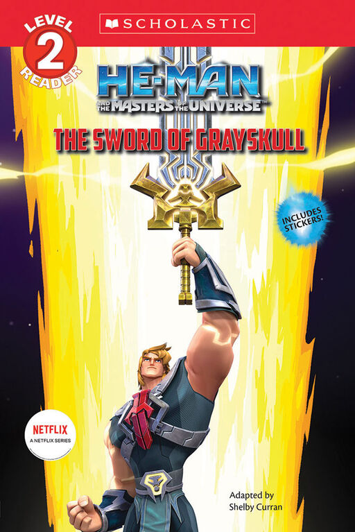 He-Man and the Masters of the Universe Reader: The Sword of Grayskull (Scholastic Reader, Level 2)  - Édition anglaise