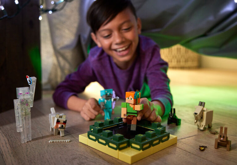 Minecraft Toys 3.25-inch Action Figures Collection, Alex