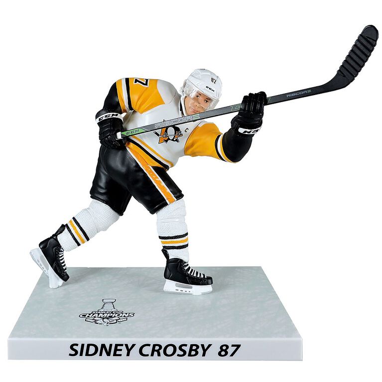 Sidney Crosby Pittsburgh Penguins Stanley Cup Champions 2017 6" NHL Figure