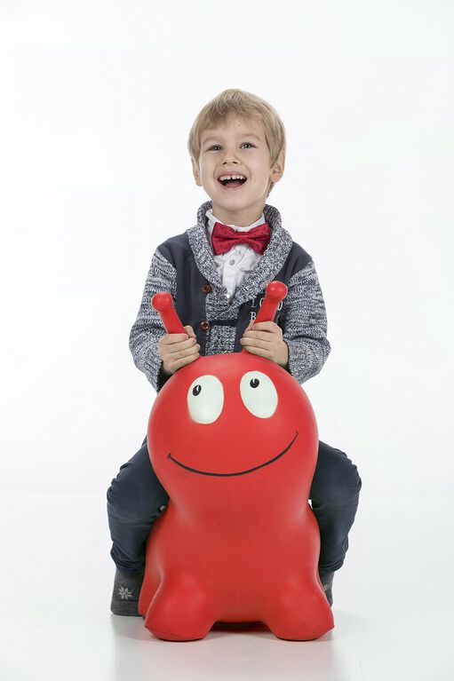 My First Jumpy Wormy - red
