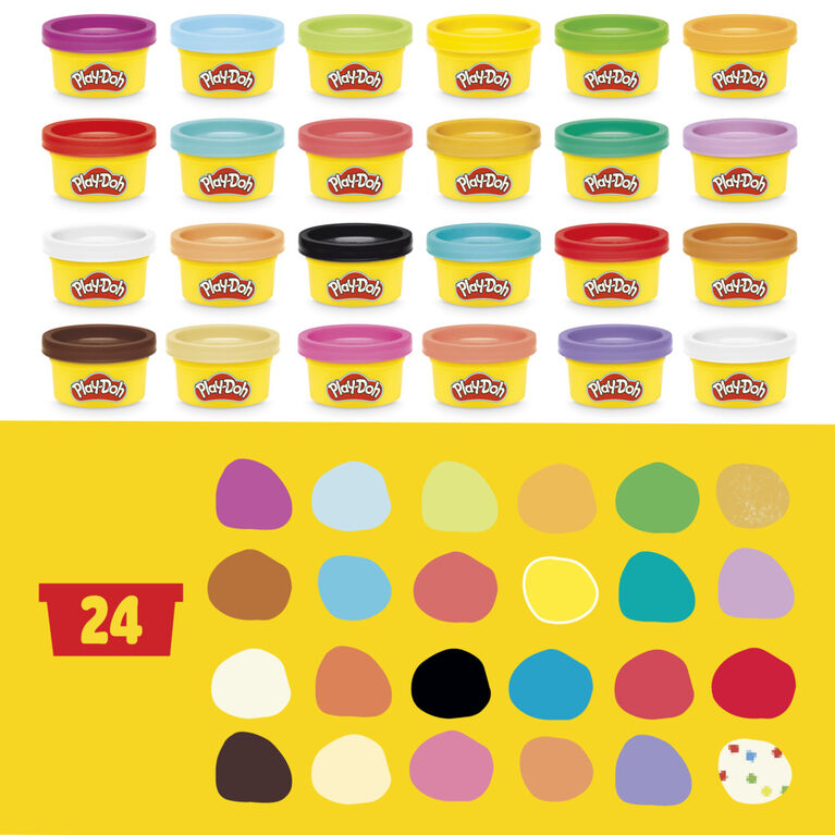 Play-Doh Holiday Advent Calendar, 24 Days of Surprise Toys Play-Doh Holiday Advent Calendar, 24 Days of Surprise Toys