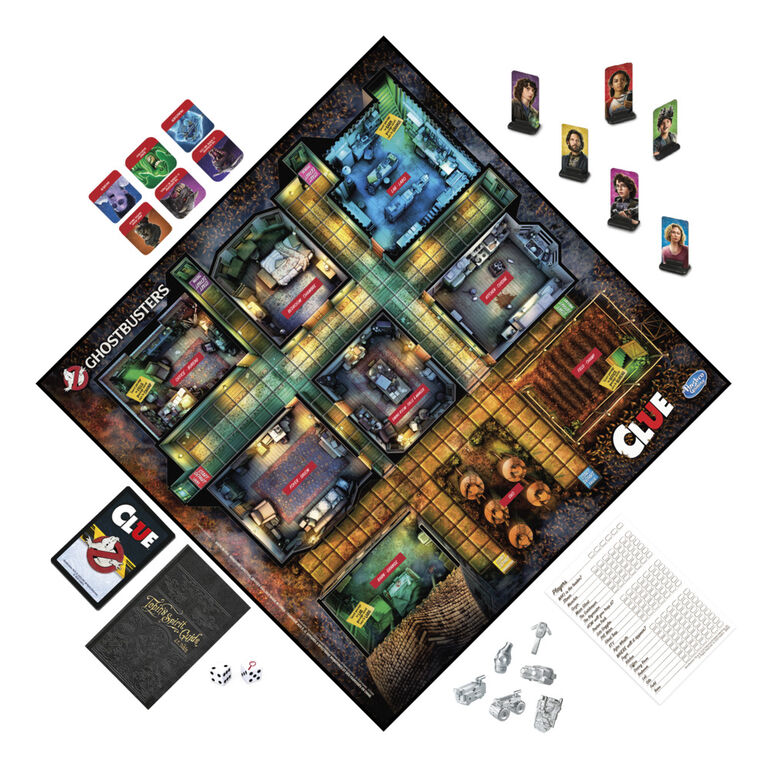 Clue: Ghostbusters Edition Game, Cooperative Board Game