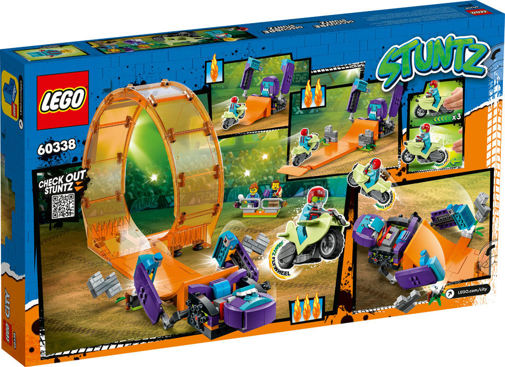LEGO City Smashing Chimpanzee Stunt Loop 60338 Building Kit (226