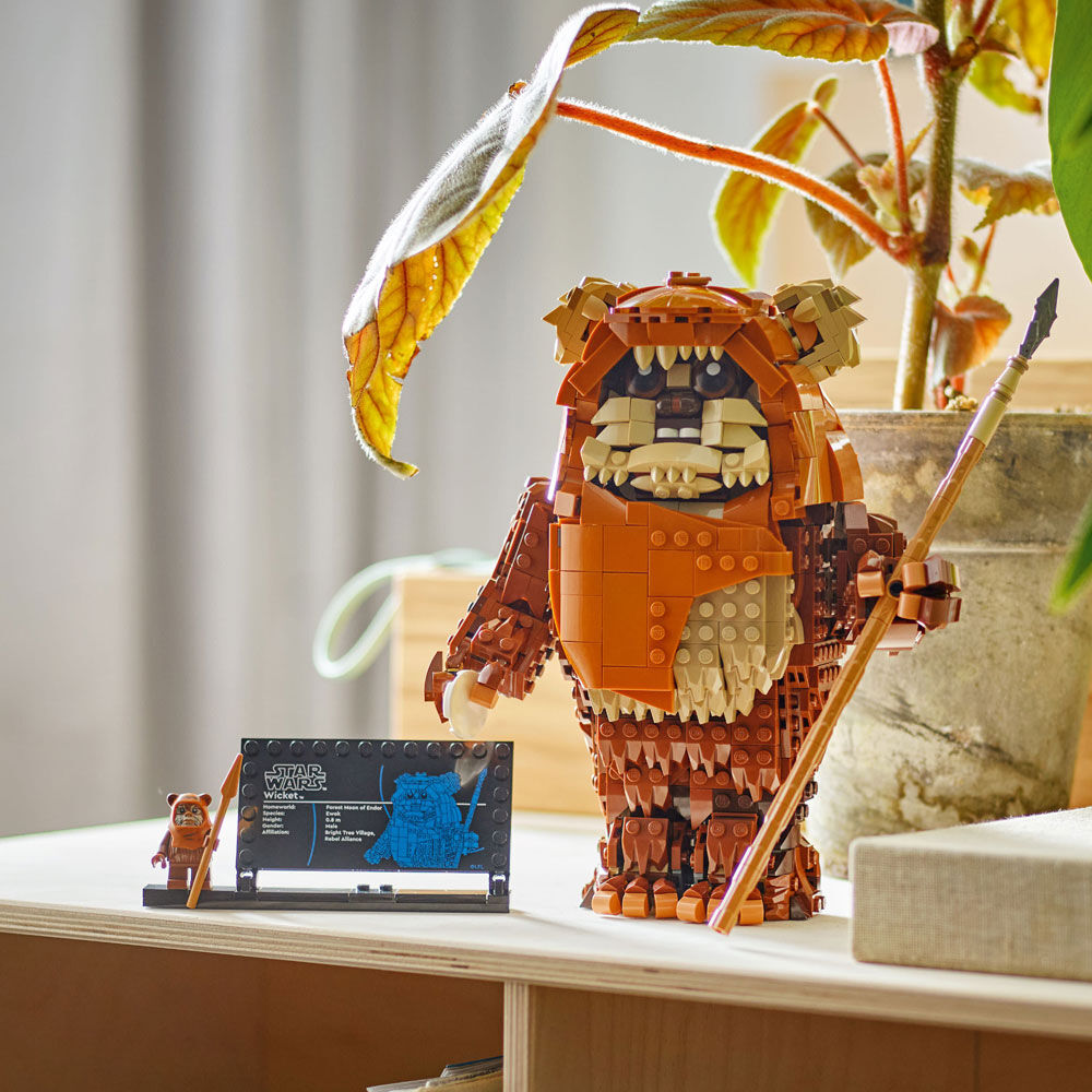 LEGO Star Wars Wicket the Ewok Building Toy for Pretend Play - Building Toy for Kids, Ages 12+ - 75430