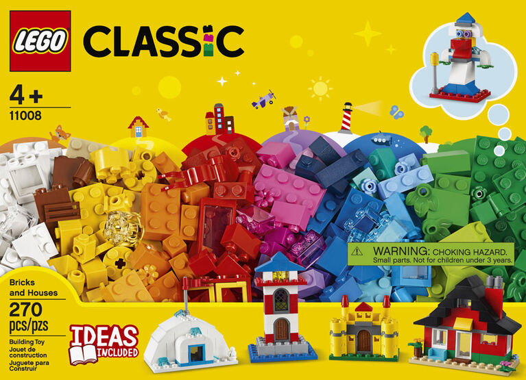 LEGO Classic Briques et maisons 11008 (270 pièces)
