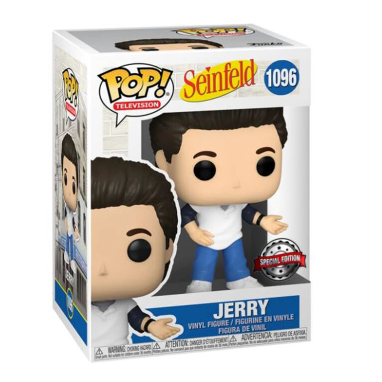Figurine en Vinyle Jerry par Funko POP! Seinfeld - Notre exclusivité
