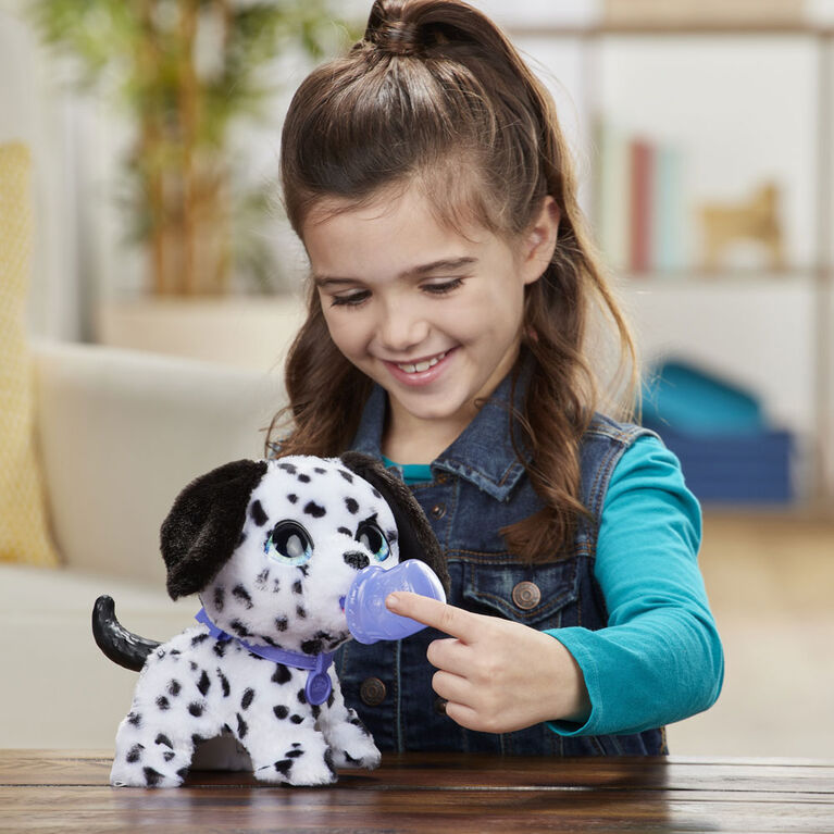 furReal Peealots Big Wags Interactive Pet Toy, Connectible Leash System