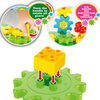 Toy Chef Little Gears 48-Piece Forest Themed Educational Construction Play Kit