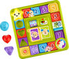 Fisher-Price Pretend Board Game Baby Toy with Music, Laugh and Learn Puppy's Game Activity Board, Multi-Language Version